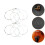 24Pièces Cordes Métalliques Violon Universal Accessoires Durable 9