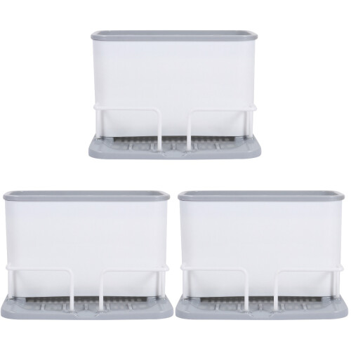 3 Pcs Home Kitchen Multifunctional Chopstick Drain Storage Box 1