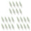 90Pcs Sewing Needle Threader Beige Easy Thread Tool for Art Crafts 3