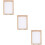 3Pcs Wooden Paper Making Mold Screen Printing Frame Diy Craft Tool 9