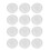 30Pcs Leakproof White Silicone Milk Bottle Sealing Pads 2