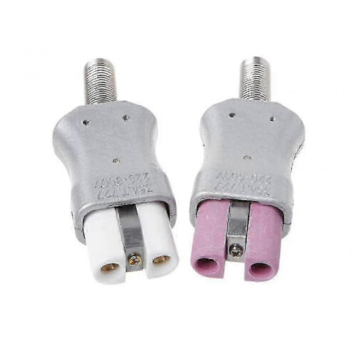 (White porcelain)Ceramic Socket Plug For Aluminum Alloy Electric Heating Ring Heater Plug 2