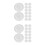 30Pcs Leakproof White Silicone Milk Bottle Sealing Pads 10