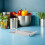 4Pcs Stainless Steel Rectangular Serving Platter With Handles 11