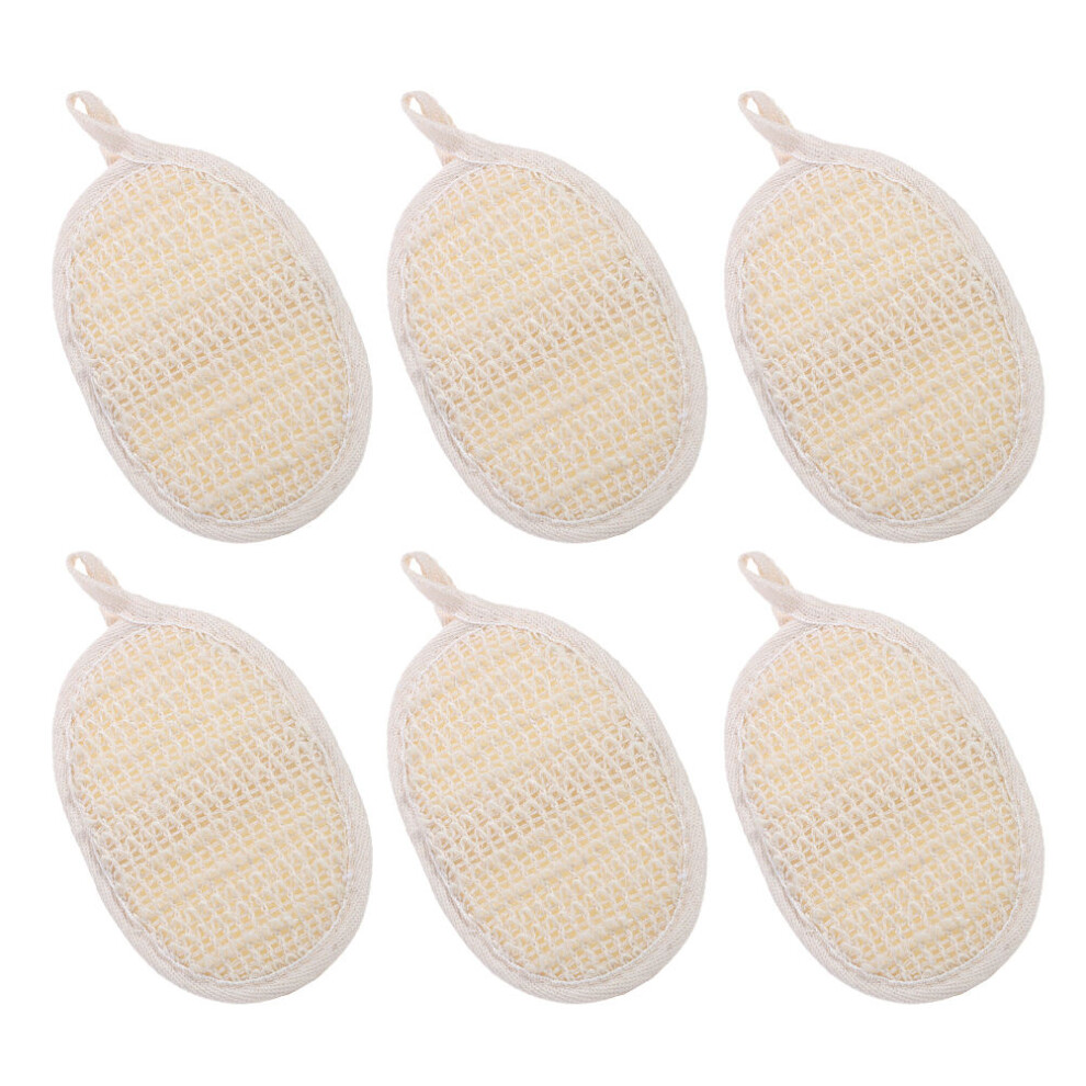 Aboofan Light 12 Pcs Bath Shower Sponge Body Scrubber Exfoliating Sponges