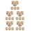 30 Pcs Concealed Fire Sprinkler Cover Plate Ceiling Mount 4