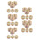 30 Pcs Concealed Fire Sprinkler Cover Plate Ceiling Mount 7
