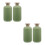 4 Pcs Refillable Squeeze Bottles With Flip Caps For Lotion Shampoo 300ml 6