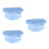 3 Pcs Adjustable Chef Hat Light Blue For Men Women 7