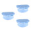 3 Pcs Adjustable Chef Hat Light Blue For Men Women 6