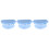 3 Pcs Adjustable Chef Hat Light Blue For Men Women 9