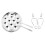 4Ensembles Plats Escargot Acier Ergonomiques Cuisine Maison 2