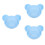 3Pièces Bols Bébé Silicone Ours Sécurisée 6