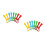 8 Pairs Pull Up Rings For Playpen Walking Support 8