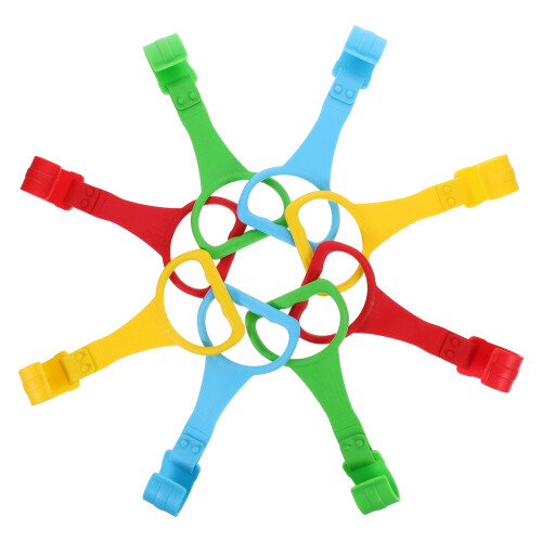 8 Pairs Pull Up Rings For Playpen Walking Support 2