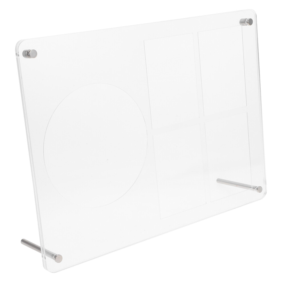 Photos - Accessory 2Pcs Clear Acrylic Photo Card And Cd Holder Display Stand