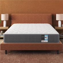(Grey-20cm Thickness, 3ft Single(90x190cm)) Yaheetech Single/Double Mattress, 20 cm/22cm/28.5cm Thick Hybrid Mattress, Hybrid Bed Mattress with Pocket Sprung and Memory Foam Mattress,