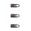 3Pcs Portable 3 Digit Resettable Combination Lock For Luggage Suitcase 9
