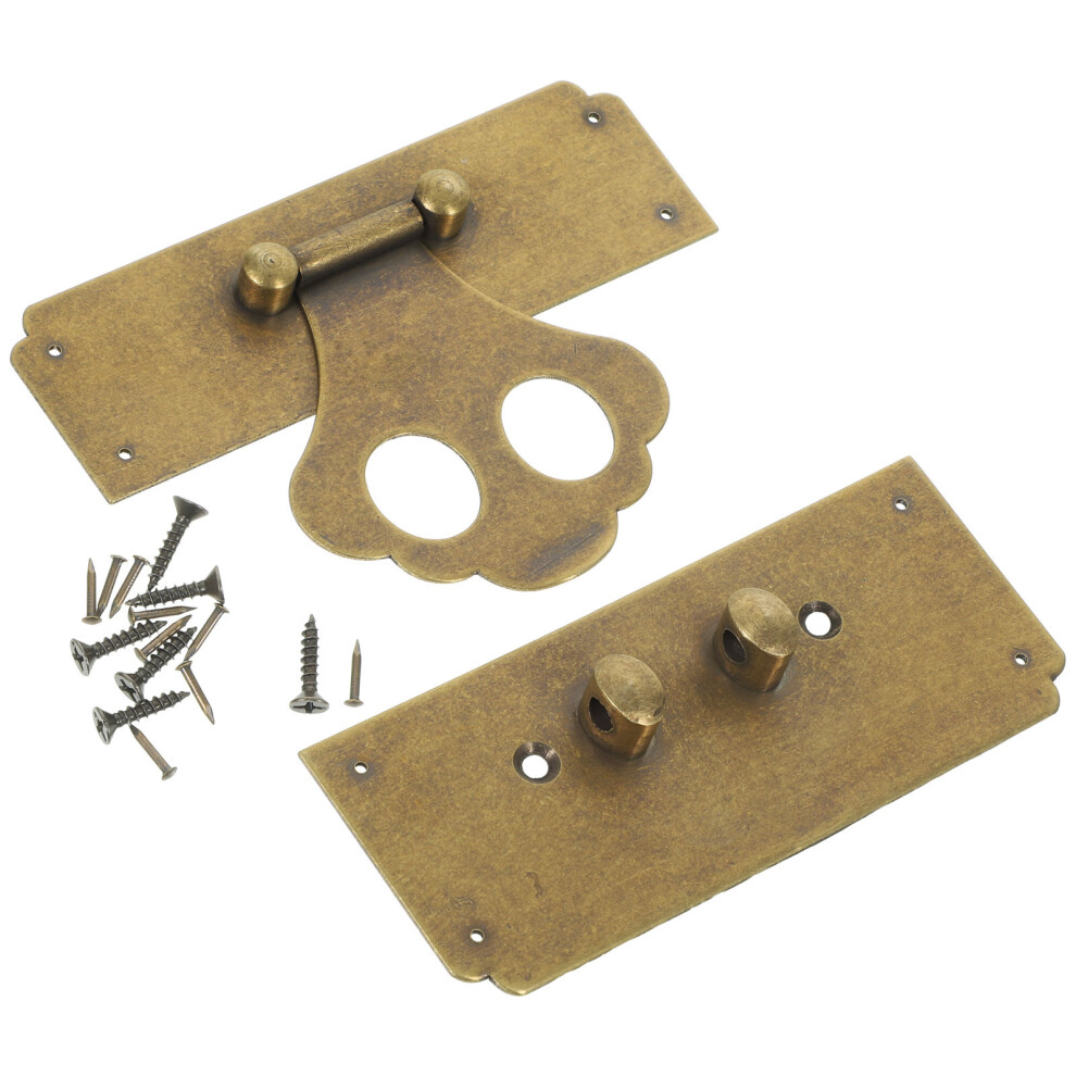 4Pcs Vintage Box Hasp Latch Buckle For Jewelry And Furniture Hardware-image-OPC-PKYHYHX-NEW