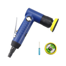 Electric Sander Pneumatic Sanding Machine 1/2/3 Inch Pad Air Sander Polisher Sandpaper Set (Single)
