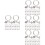 4 Pcs Clip On Earring Converter Backs Screw Converters Components 6