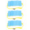 3pcs Buoyancy Belt Eva Kickboard Life-Saving 8