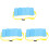 3pcs Buoyancy Belt Eva Kickboard Life-Saving 2