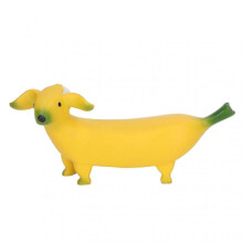 Banana Dog Sculpture Resin Funny Lovely Lightweight Banana Dog Art Decoration for Home Desktop s