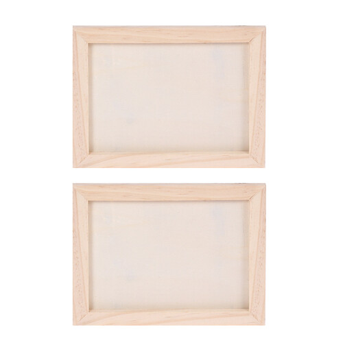 2 Pack Diy Wall Decoration Children Painting Display Stands