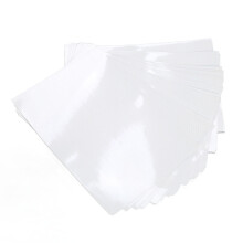 DIY-Holographisches Kaltlaminierungsset 50 Blatt A4 Wasserdichte Selbstklebefolie