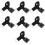 7pcs Brackets Kickstand Cello Skid Plate 8