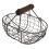 2 Pcs Fruit Basket Kitchen Versatile Rack For Storage Wire Baskets 1