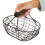 2 Pcs Fruit Basket Kitchen Versatile Rack For Storage Wire Baskets 4