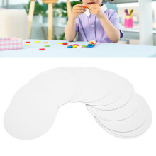Handgezeichnetes rundes Papierabzeichen DIY-Kit 100 Blätter