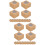 2 Pack Mini Cake Boxes Bakery Carrier Candy Cupcake Takeaway Baby 7