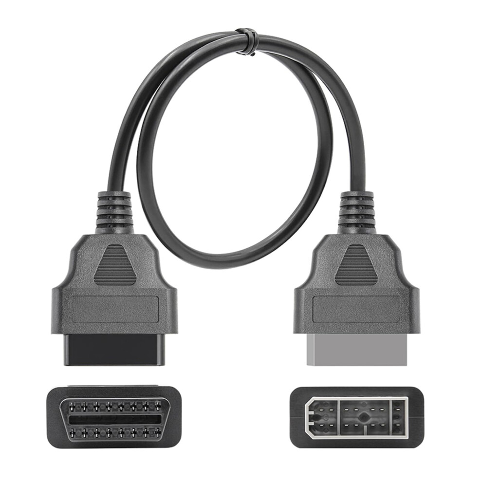 14 Pin To 16Pin Cable Vehicle Diagnostics Connector Obdii Adapters Car Diagnostics 9354506130008