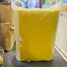 ((8) Yellow) Foldable Sponge Foam Mattress (80cm x 190cm), Single Size Mattress Soft and Easy to Carry, Store and Utilise!!