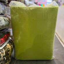 ((11) Lime Green) Foldable Sponge Foam Mattress (80cm x 190cm), Single Size Mattress Soft and Easy to Carry, Store and Utilise!!
