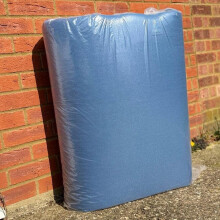 ((3) Blue) Foldable Sponge Foam Mattress (80cm x 190cm), Single Size Mattress Soft and Easy to Carry, Store and Utilise!!