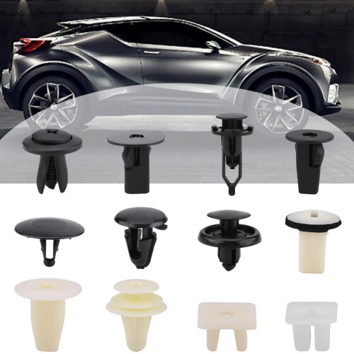 146Pcs Car Bumper Door Push Pin Rivet Clips Assorted 12 Sizes