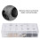 146Pcs Car Bumper Door Push Pin Rivet Clips Assorted 12 Sizes 13