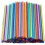 (500pcs) 1000 Pcs Colorful Plastic Long Disposable Drinking Straws-DYDZ 1