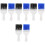 8 Pcs Air Conditioner Fin Brush And Radiator Combing Tool 5