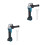 2 Sets Rechargeable Angle Grinder Grinding Tool 9