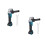 2 Sets Rechargeable Angle Grinder Grinding Tool 4