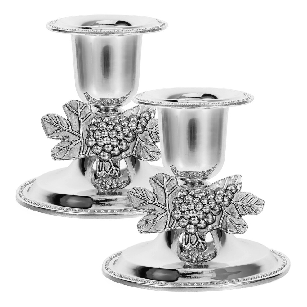 10 Pcs Metal Candle Holder Decorative Shabbat Candlesticks-image-OPC-PKYJ6TF-NEW