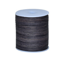 cords Essentials Round genuine Leather String cord Rope for Jewelry Making Necklaces Bracelets Kumihimo Braiding Wraps crafts and Hobby Projects