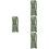24 Pcs Landscaping Shrub Strip Models Simulation Sand Table Ornaments 8