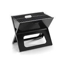 BBQ Grill Outdoor Portable Stainless Steel Folding Suitcase X Grills Charcoal Camping Table