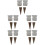 20 Pcs Wedges Replacement Handles Cone Shaped Supplies 8